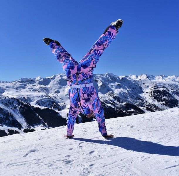 Fashionable yet sustainable ski wear