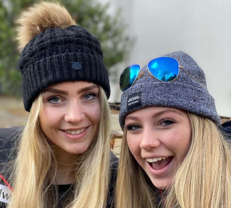 OUR YOUNG OLYMPIC HOPEFULS –  Surrey’s Latest Ski Sensations Olivia & Sophie Foster