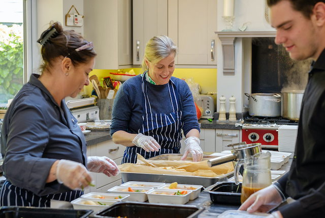 Lavender Catering welcomed a Royal visitor, Countess of Wessex to their kitchen