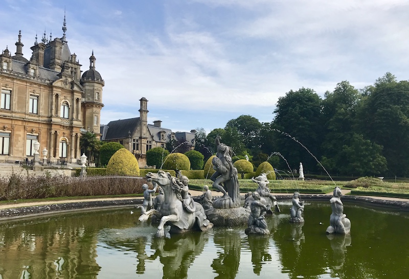 Roses from my garden: exploring Waddesdon Manor in summer