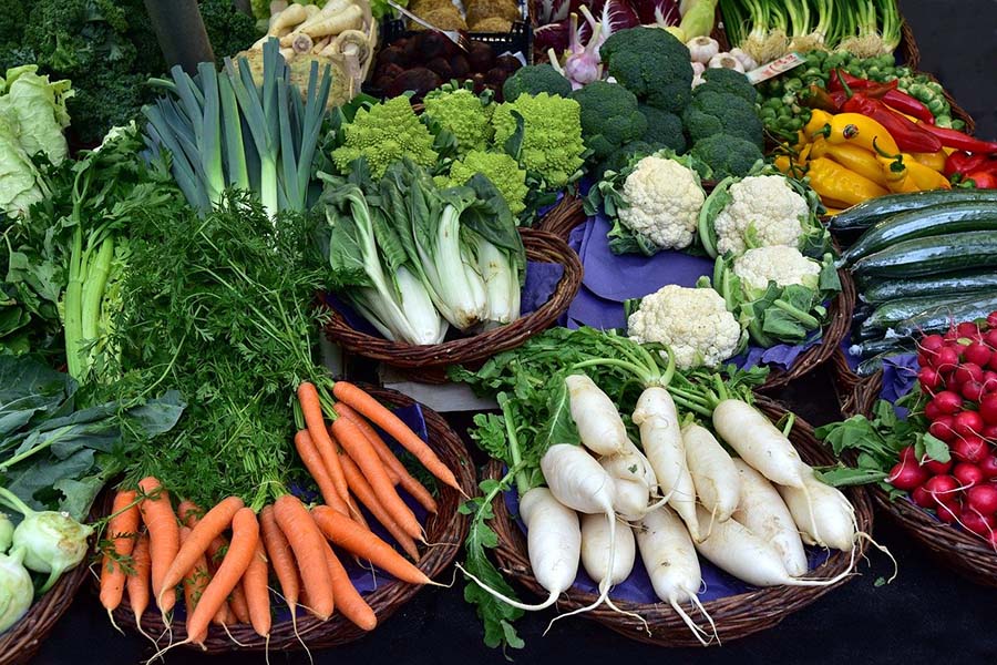 Vegetables at Farmers market