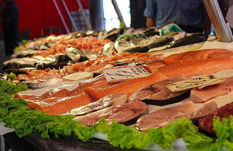 Fresh Fish at Farmers Market