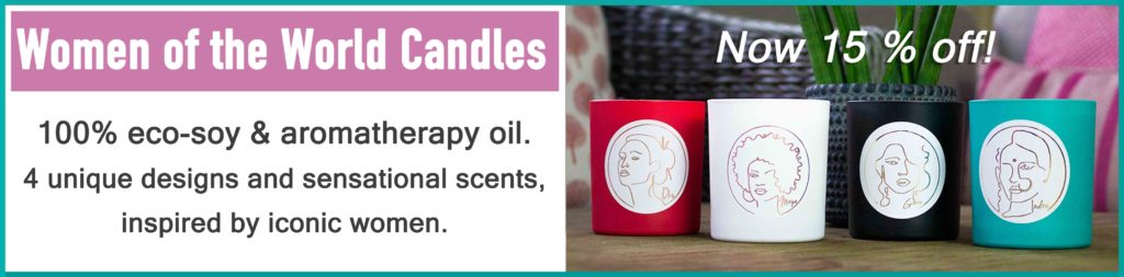 Aromatherapy-candles-with-iconic-women-designs