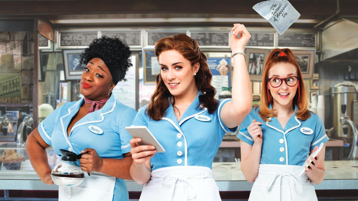 Waitress the musical at New Wimbledon Theatre