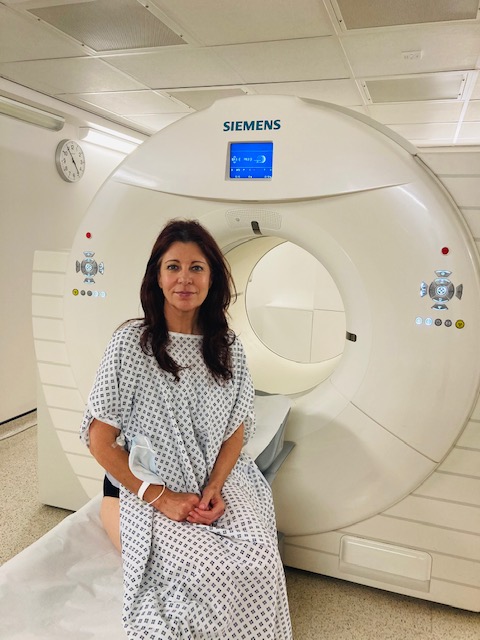 sSutton Royal Marsden PET scan Karine Torr