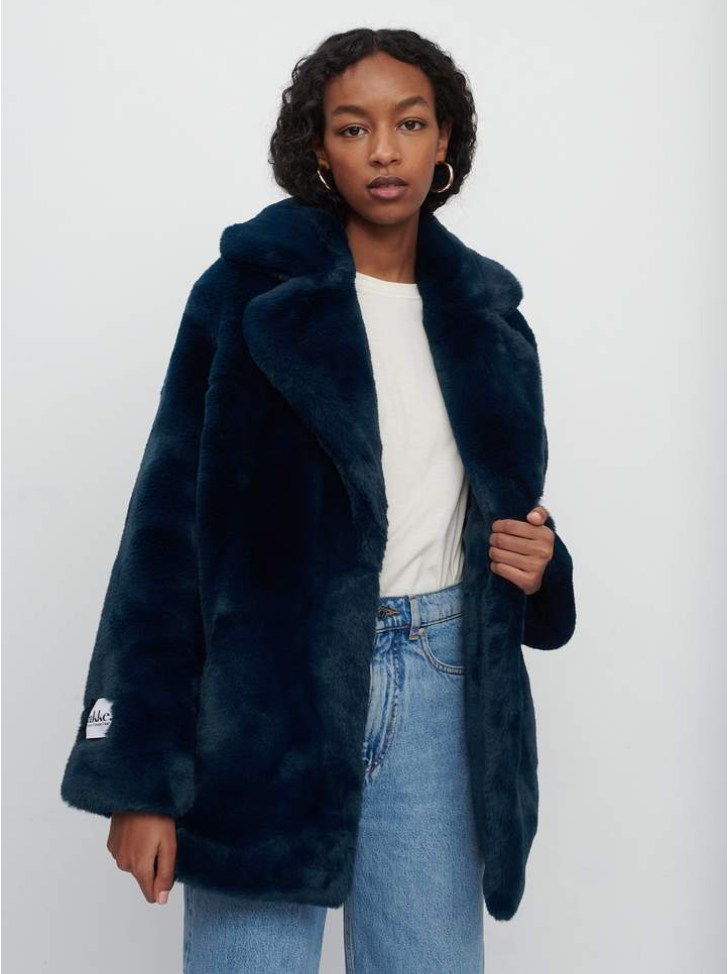 Heather-faux-fur-jacket-made-from-recycled-plastic