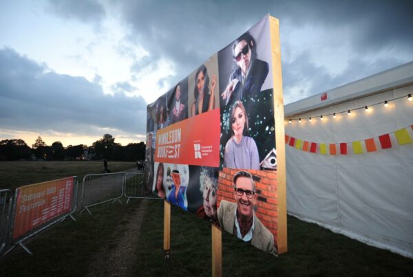 Wimbledon BookFest on Wimbledon Common Sunrise June 2022 1