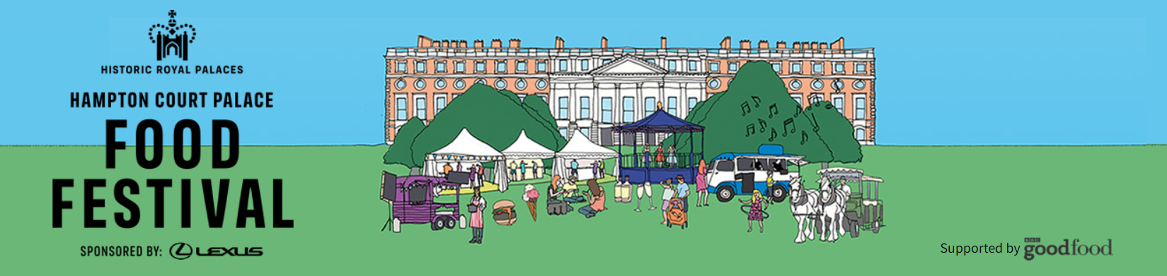 Hampton Court food festival returns after two years