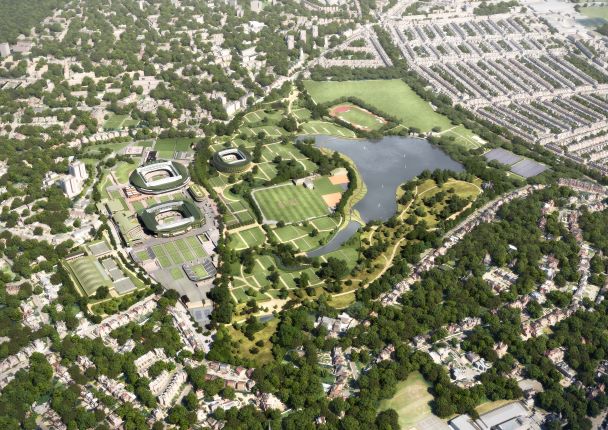 Wimbledon Tennis AELTC expansion plans into Wimbledon Park 
