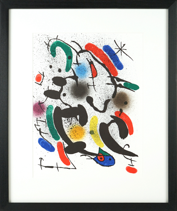 Joan Miro Untitled XII from Lithographe I, 1972 Lithograph on BFK Rives paper Sheet: 30.5 x 47 cm Edition of 150