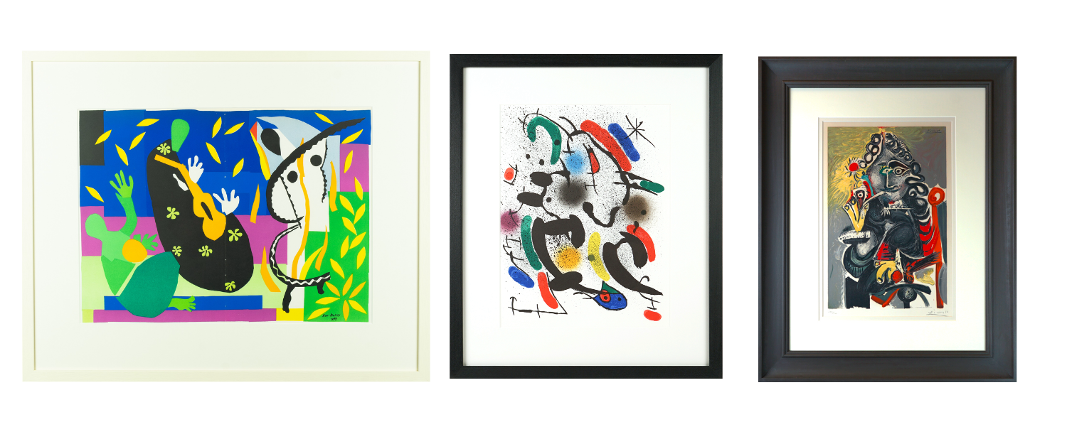 Hidden Gallery Presents: “Picasso, Miró & Matisse” Exhibition at Ad Lib Gallery From Friday 31st May