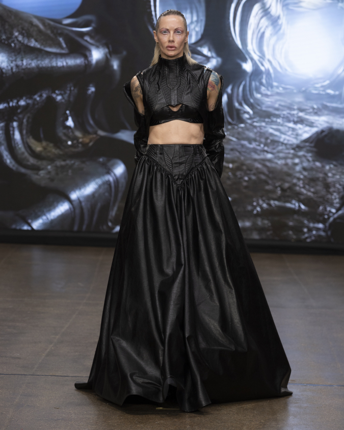 Angus Tsui (label: ANGUS TSUI) – “GIGER”  -darling-magazine-uk-london-fashion-week