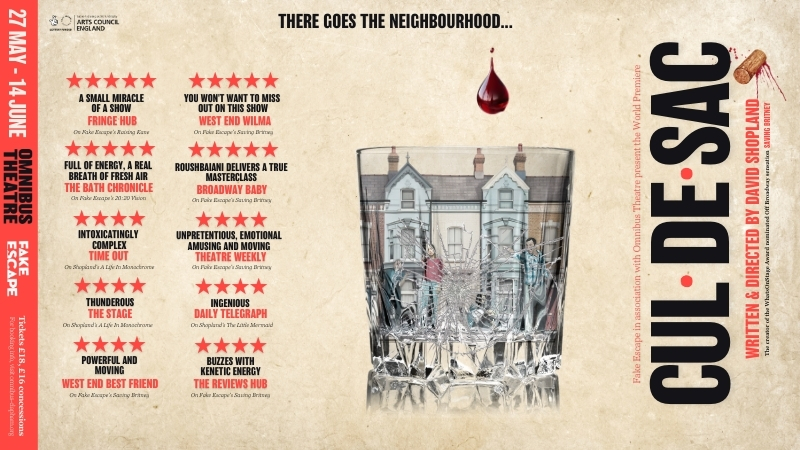 A Mesmerising Range of Fantastic Theatre Productions To See This June-darling-magazine-uk-cul-de-sac!